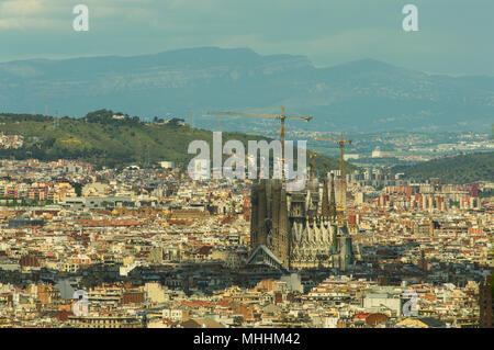 Sagrada Familia Temple, Barcelona Stock Photo