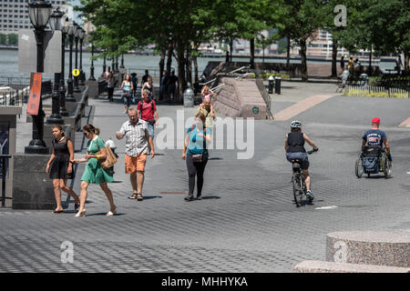 NEW YORK - USA 16 JUNE 2015 new york people during city busy hours Stock Photo