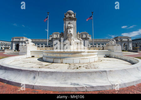 Washington union station view Stock Photo