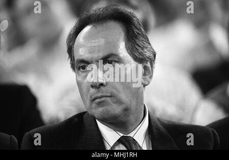 Labour Party annual conference 1990 Jack Cunningham. Picture by DAVID BAGNALL Stock Photo