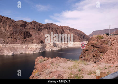 In and around the Hoover Dam near Boulder City and Las Vegas Stock Photo