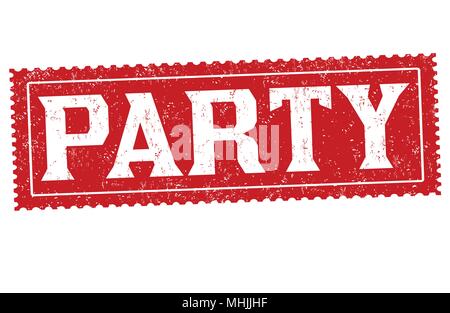 Stag party grunge rubber stamp on white background, vector illustration ...