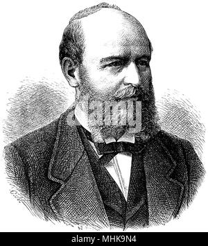 Botho Graf zu Eulenburg (born July 31, 1831), Stock Photo