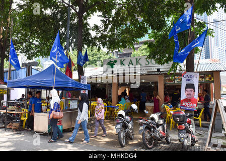 Malaysians are gearing up for a general election on May 9, with more then 2,000 candidates, including a 92-year old former prime minister, running for the 222 parliamentary seats. Current prime minister Najib Razak is expected to remain in power despite rising living costs and political scandals. Stock Photo