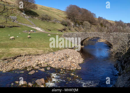 Wensleydale in the Yorkshire Dales National Park in Yorkshire, England. Stock Photo