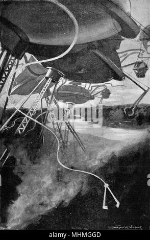 \'THE WAR OF THE WORLDS\' The Martian fighting-machines in the Stock ...