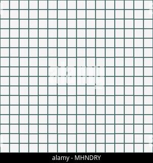 Paper Grid, paper squared Texture pattern seamless background. School notebook seamless pattern. Blue lines. Vector illustration. eps Stock Vector