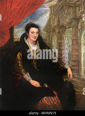 Isabella Brant, by Rubens Stock Photo