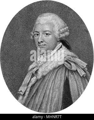 Philip Yorke, 2nd Earl of Hardwicke - English politician Stock Photo