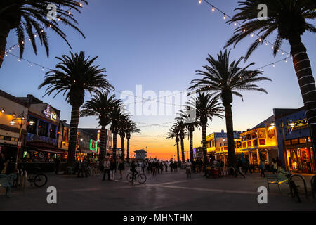 hermosa beach Stock Photo