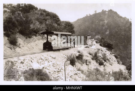 Mount Lowe scenic railway, California, USA Stock Photo