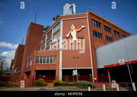 Kelloggs Trafford Park Barton Dock Rd, Stretford, Manchester factory Stock Photo