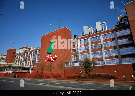 Kelloggs Trafford Park Barton Dock Rd, Stretford, Manchester factory Stock Photo