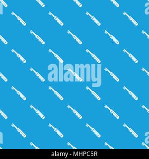 Electric toothbrush pattern vector seamless blue Stock Vector