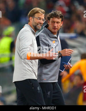 Liverpool coach, Jurgen Klopp, during the press conference at the San ...