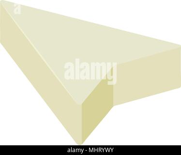 Direction cursor icon, isometric style Stock Vector