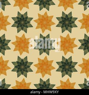 Autumn seamless pattern background Stock Vector