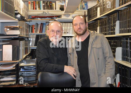 gerd heidemann archiv hamburg stern hitler tagebuecher kujau foto photo wehnert Stock Photo