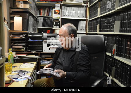 gerd heidemann archiv hamburg stern hitler tagebuecher kujau foto photo wehnert Stock Photo