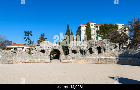 Arenes de Cimiez in Nice, French Riviera Stock Photo