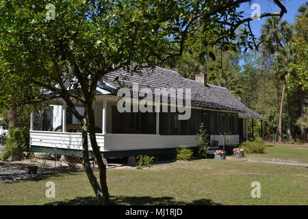 Marjorie Kinnan Rawlings State Historic State Park-house Stock Photo