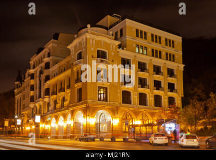 The apartment building in Kyiv Stock Photo