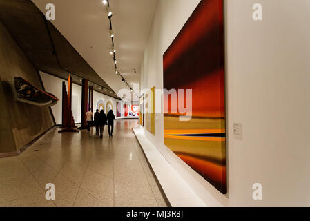 Inside the Pavillon Claire et Marc Bourgie in the Montreal Fine Arts Museum Stock Photo