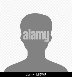 Social media avatar user icon Stock Vector