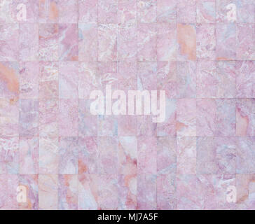 Abstract background from pink marble plate pattern on wall. Romantic, love, wedding backdrop. Vintage and retro. Picture for add text message. Backdro Stock Photo