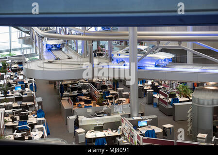 The Central Building, BMW plant in Leipzig Stock Photo