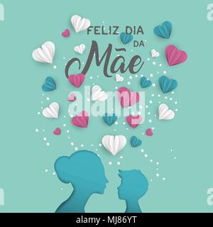 Feliz dia mama Cut Out Stock Images & Pictures - Alamy
