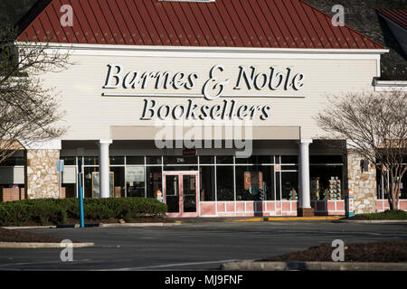 A Logo Sign Outside Of A Barnes And Noble Booksellers Retail Store