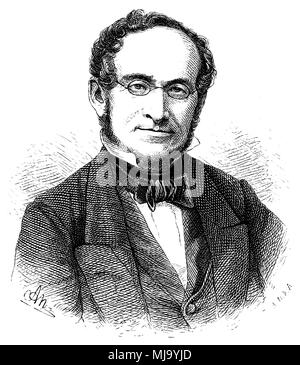 Albert Gottlieb Methfessel (born October 6, 1785, died March 23, 1869), Stock Photo