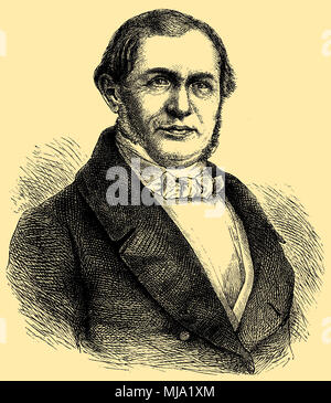 Maximilian Anton Karl Heinrich Ernst Graf von Schwerin - Putzar (born 80 December 1804 , died May 3, 1872, Stock Photo