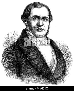 Maximilian Anton Karl Heinrich Ernst Graf von Schwerin - Putzar (born 80 December 1804 , died May 3, 1872, Stock Photo