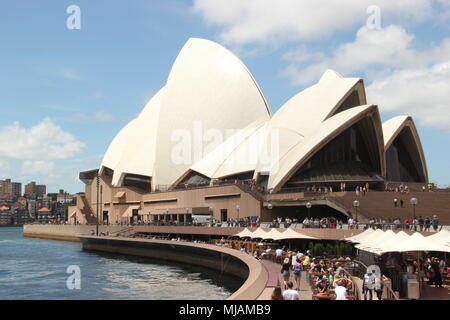 The iconic Sydney Opera House Stock Photo