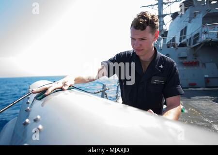 The torpedo tubes and torpedo, in an Ohio class US Navy submarine Stock ...