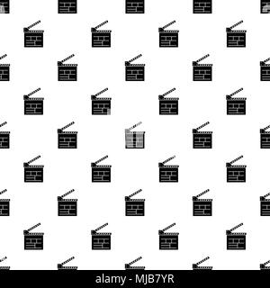 Movie cracker pattern vector seamless Stock Vector