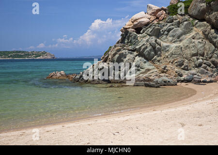 Beach in the North of La Maddalena, Spiaggi Spalmatore, Maddalena archipelago, Sardinia, Italy, Stock Photo