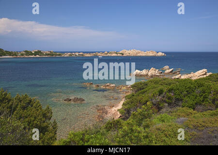 Beach in the north of La Maddalena, Maddalena archipelago, Sardinia, Italy, Stock Photo