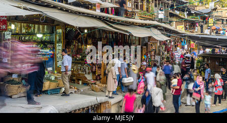 Masouleh Village in the Elburs mountains in Iran Stock Photo