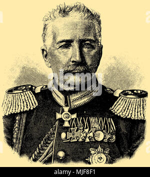 Alfred, Graf von Waldersee (born April 8, 1832), Stock Photo