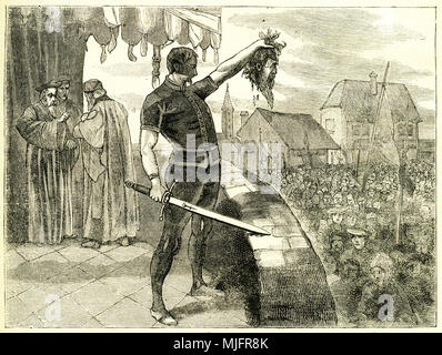 engraving-of-an-executioner-holding-up-the-head-of-a-traitor-from-an-original-engraving-in-the-boys-of-england-magazine-1894-mjfr8k.jpg