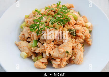 Larb, mince with spicy taste, Thai food Stock Photo