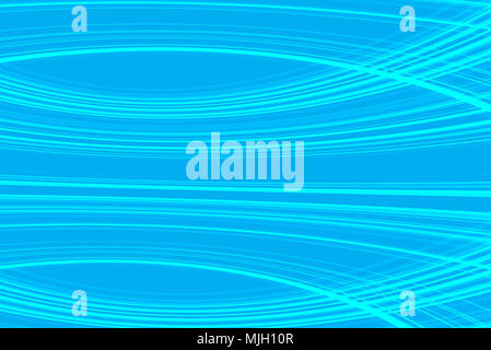 Blue Light Wave Abstract Background Stock Photo