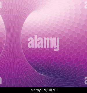 Wireframe torus with connected lines and dots . Mesh polygonal element. Vector Illustration EPS10. Stock Vector