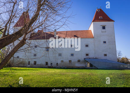 Schloss Orth castle in Orth an der Donau town in Gaenserndorf District of Austria Stock Photo