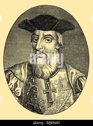 Vasco da Gama (ca. 1469  1524), Portuguese explorer, Stock Photo