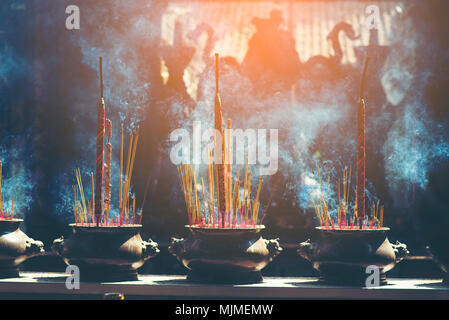 Traditional Arabic incense burner in Doha, Qatar Stock 