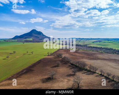 Landscape of the Roman countryside in italy Stock Photo